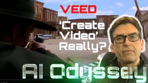 Veed create video function - product review